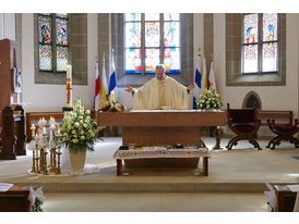 Dankgottesdienst der Kommunionkinder (Foto: Karl-Franz Thiede)